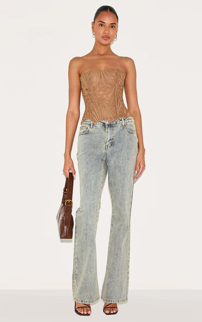 Top Corset VÉLANE en Dentelle