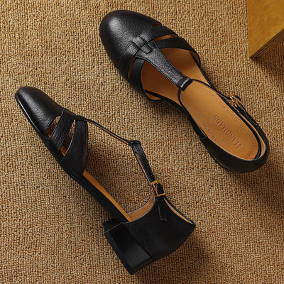 Élan Urbain™ | Mary Janes Orvanna T-Bar Flats