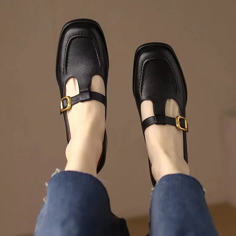 Élan Urbain™ | Mary Janes Ysolenne T-Strap