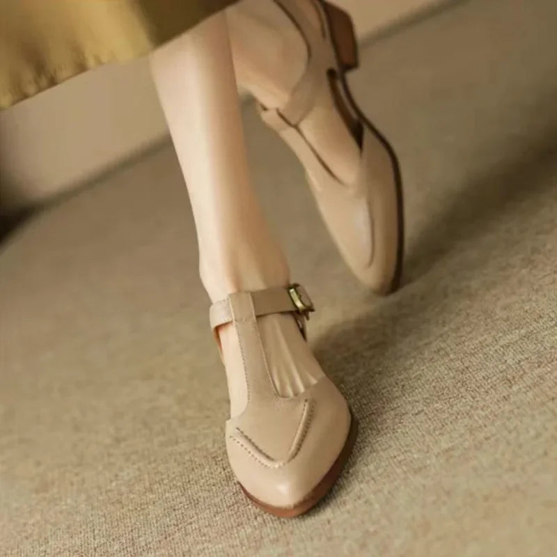 Élan Urbain™ | Mary Janes à Boucle Aurenza