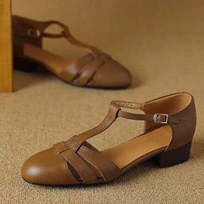 Élan Urbain™ | Mary Janes Orvanna T-Bar Flats