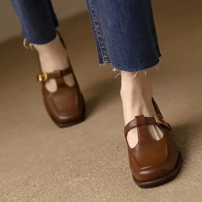 Élan Urbain™ | Mary Janes Ysolenne T-Strap