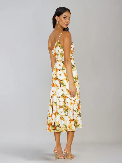 FIORAIA Robe d'Été Fleurie